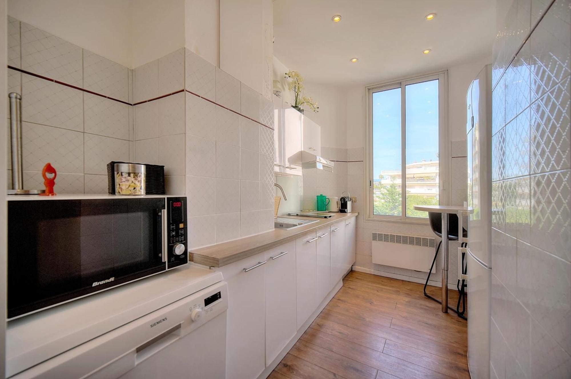 Le Cal-3 Pieces-2 Min Plage-vca Apartment Cannes