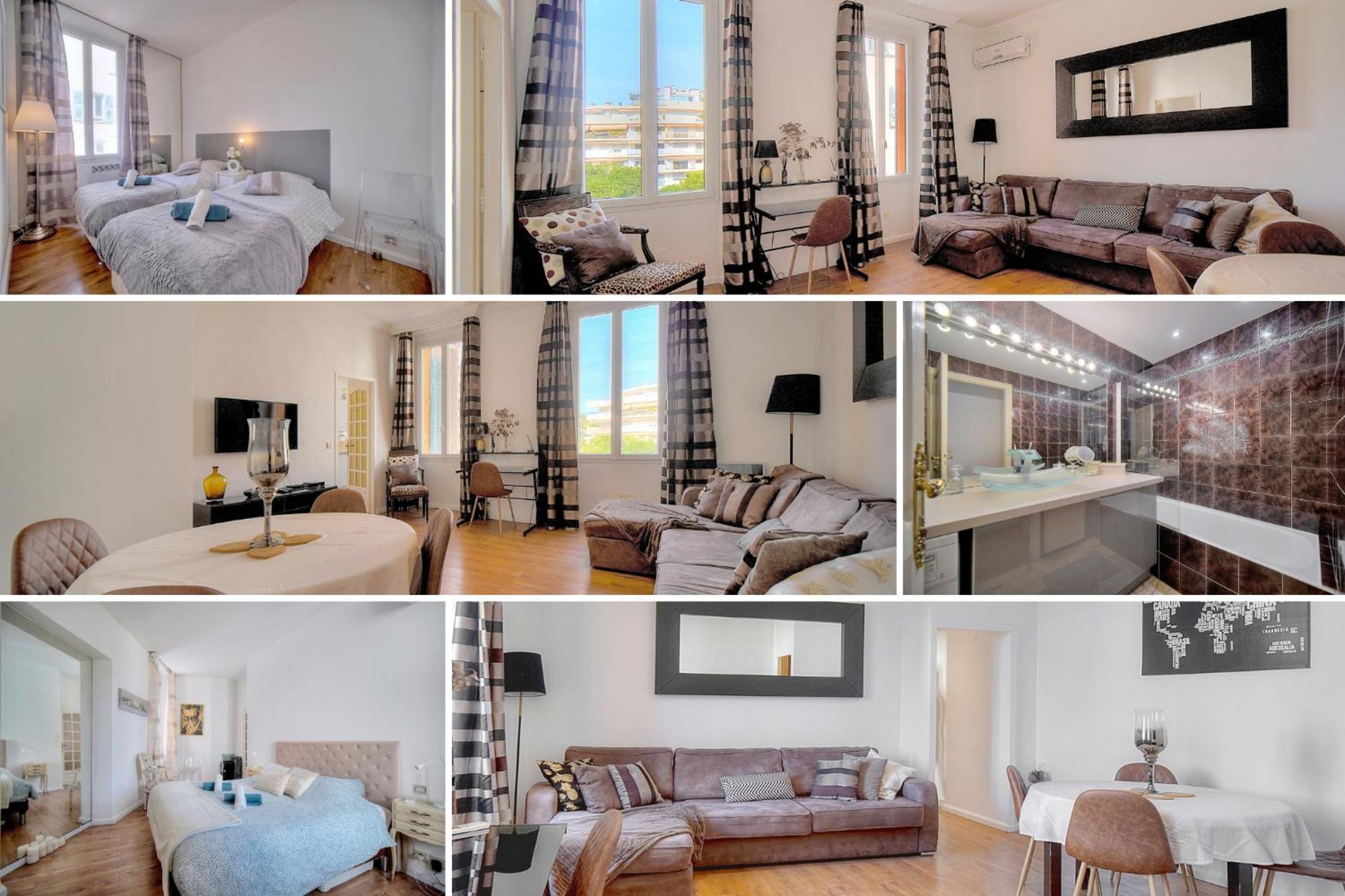 Apartment Le Cal-3 Pieces-2 Min Plage-vca